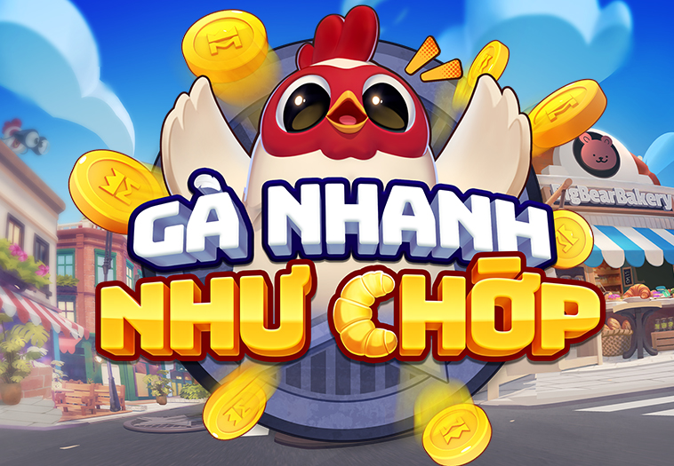 Chơi GÀ NHANH NHƯ CHỚP (Chicken Crossy) của KingMidas trên Fun88