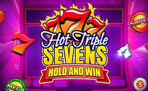 Chơi 777 Nóng Bỏng - Giữ và Thắng (Hot Triple Sevens Hold & Win) của Evoplay trên Fun88