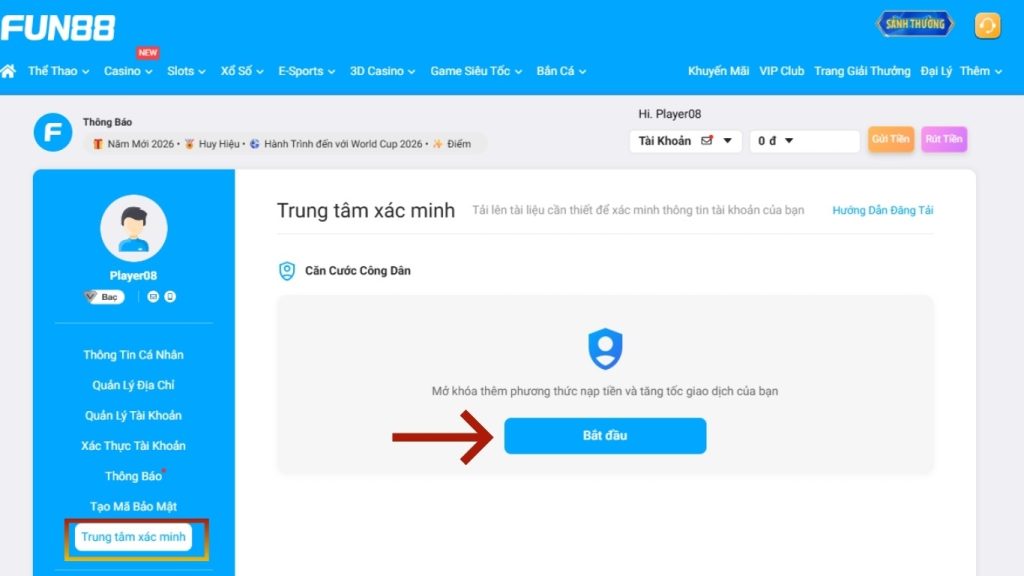 Xác thưc chứng minh nhân dân